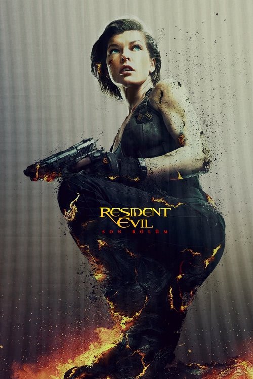 resident evil: son bölüm poster