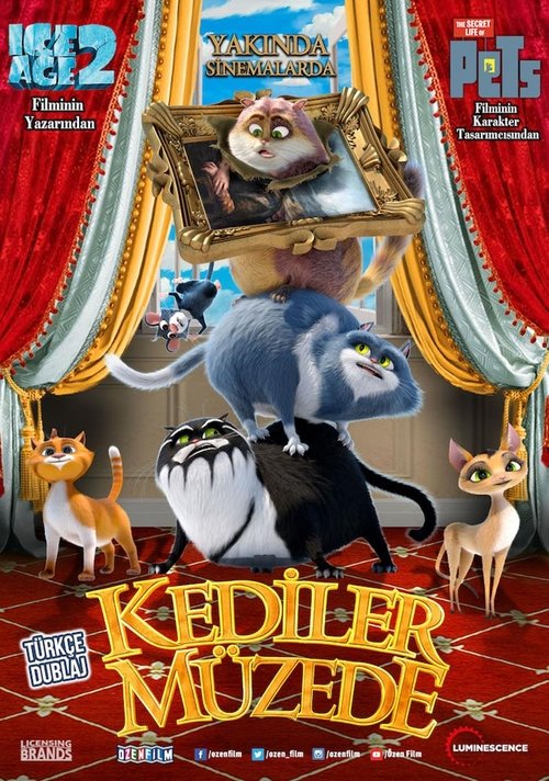 kediler müzede poster